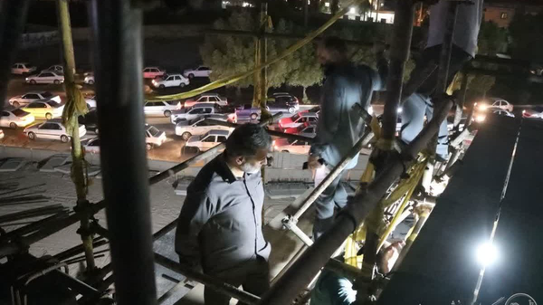 شهردار اهواز سقوط کرد